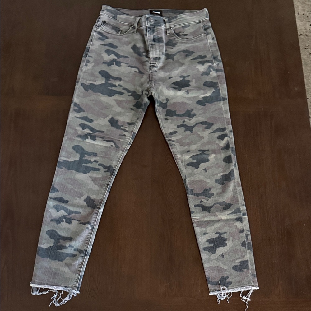 Hudson Jeans Barbara Crop Raw Hem